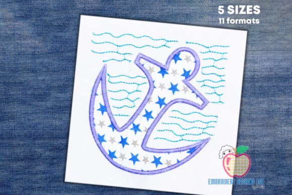 Anchor Applique: A Craft Fair-Ready Embroidery Design