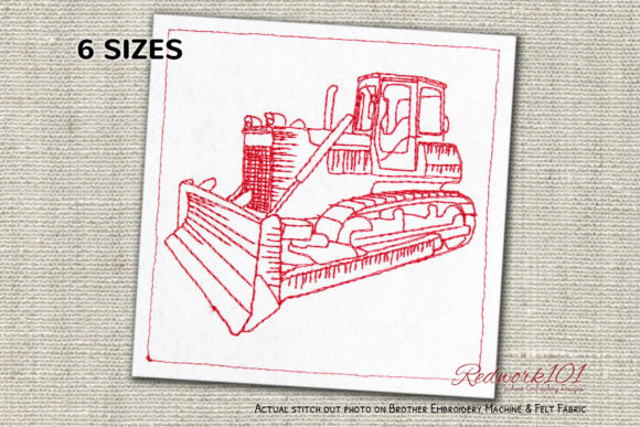 Bulldozer Embroidery Design Review