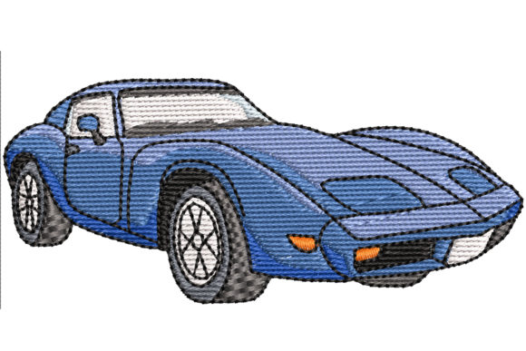 Corvette Embroidery Design Review