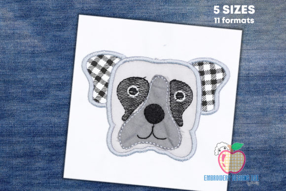 Dog Head Applique Design Review