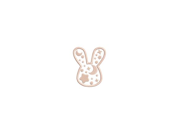 Galaxy Rabbit Appliqué