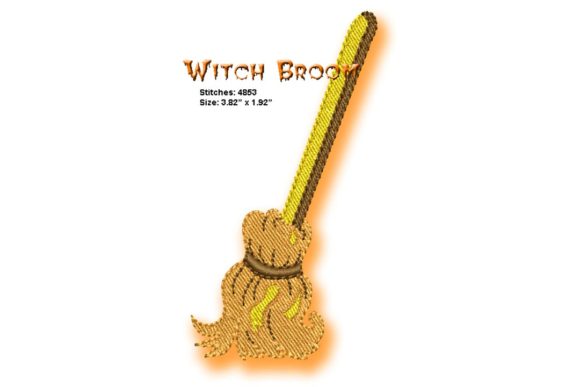 Halloween Broom: A Timeless Stitch That Works — When Used Right