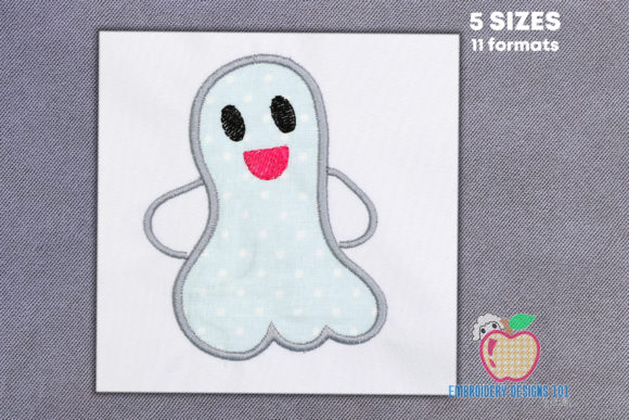 Halloween Ghost Applique