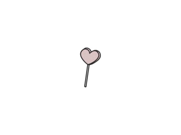 Lolipop: A Playful Dessert Embroidery Design for Boutique Apparel