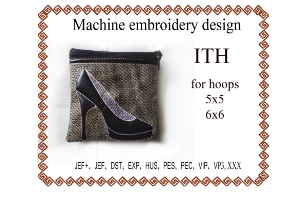 Shoe Zip Bag – In the Hoop