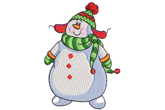 Snowman Nice Hat: A Festive Embroidery Review